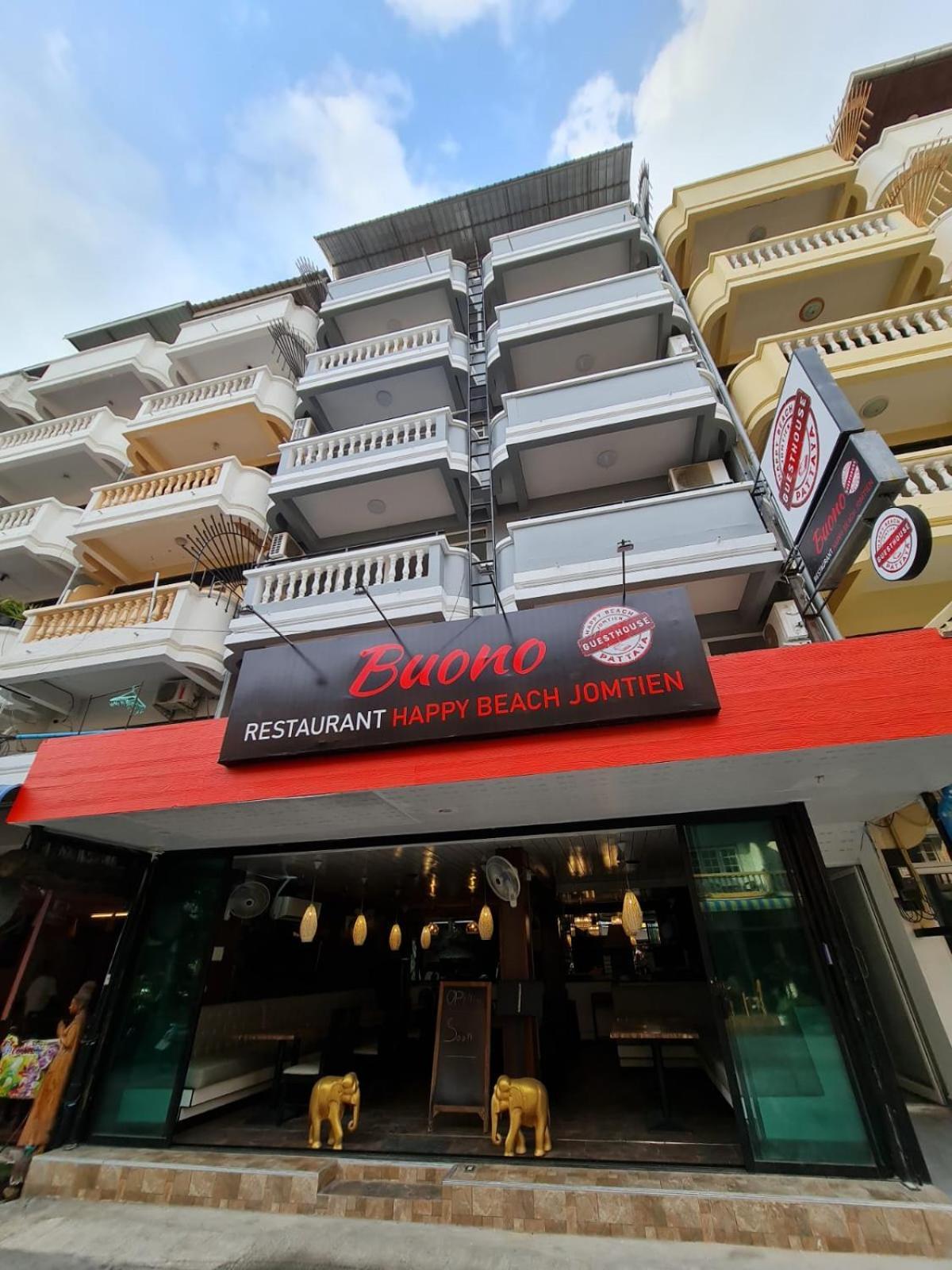 Happy Beach Jomtien Guesthouse Kültér fotó